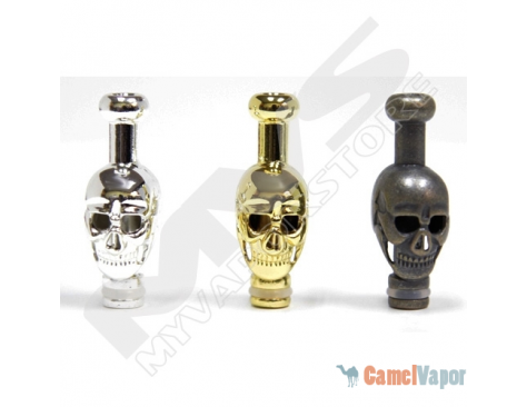 Skull Metal Plated Drip Tip - 510/901/808