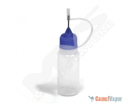 Empty Plastic Bottle with Needle Top - 10ml
